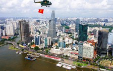 TP.HCM: Bến Bạch Đằng, nhìn từ máy bay trực thăng