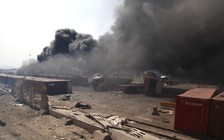 Xem hậu quả thảm khốc sau vụ nổ chấn động ở hải cảng Iran