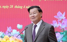 Tổng Bí thư, Chủ tịch nước Lào Thongloun Sisoulith thăm và làm việc với Quân khu 4