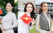 Minh Hằng, Sam tự hào trong tà áo dài mừng lễ 30.4