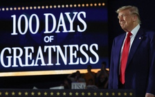 Ông Trump khoe 100 ngày đầu nhiệm kỳ 'tốt nhất', người Mỹ hoài nghi