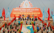 Lễ thượng cờ thống nhất non sông đặc biệt ở giới tuyến Hiền Lương - Bến Hải