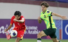 U.17 Việt Nam chơi cực hay, giành điểm trước đội mạnh Úc ở giải châu Á