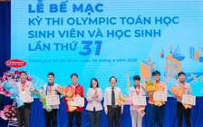 6 sinh viên có thành tích đặc biệt xuất sắc kỳ thi Olympic toán học toàn quốc