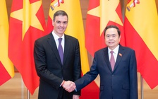 Chủ tịch Quốc hội Trần Thanh Mẫn hội kiến Thủ tướng Tây Ban Nha Pedro Sanchez
