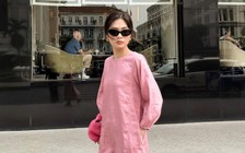 Váy vải lanh, chạm vào 'hơi thở' mùa hè