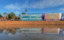 Campuchia nói dự án kênh đào Phù Nam Techo đúng tiến độ, chuẩn bị giai đoạn 2