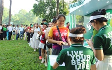 Người dân đổ về Dinh Độc Lập tham gia chương trình dinh dưỡng cộng đồng