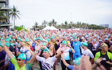 Hàng nghìn 'người thép' lao ra biển Sơn Thủy tranh tài IRONMAN 70.3 Đà Nẵng