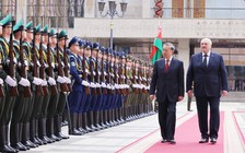 Lễ đón Tổng Bí thư Tô Lâm thăm cấp nhà nước Belarus