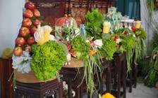 'Độc lạ' đám cưới trang trí với rau củ: Tặng khách mời mang về làm món ngon