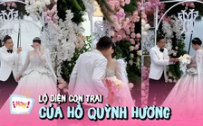 Hồ Quỳnh Hương lần đầu công khai con trai trong đám cưới