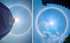 Hào quang mặt trời ở Hà Nội là hiện tượng bình thường, không phải điềm báo