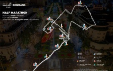 CSGT TP.HCM cấm xe một số tuyến đường nội thành 3 ngày phục vụ giải chạy đêm