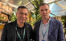 Chủ tịch VFF Trần Quốc Tuấn gặp 'huyền thoại' bóng đá Shevchenko bàn bạc điều gì?