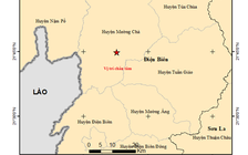 Động đất cấp độ 2 ở Mường Chà, Điện Biên