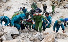 Tìm thấy thi thể 5 nạn nhân vụ sạt lở công trình thủy điện ở Lai Châu