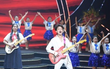 Ca sĩ nhí gây ấn tượng tại Đại hội Cháu ngoan Bác Hồ