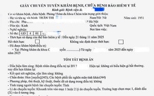 Không được phát sinh thủ tục khi chuyển tuyến bảo hiểm y tế