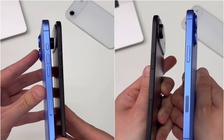 Lộ ảnh thực tế iPhone 17 Air so độ mỏng cùng iPhone 16 Plus