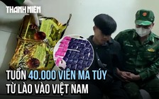 Chặn đứng 'chuyến hàng' 40.000 viên ma túy từ Lào vào Việt Nam