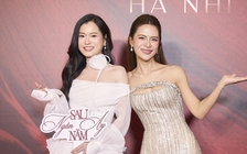 Lâm Vỹ Dạ mặc gợi cảm sau khi giảm cân, đến ủng hộ Hà Nhi ra MV