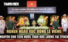 Lãnh đạo cùng người dân TP.HCM dự lễ viếng nguyên Chủ tịch nước Trần Đức Lương