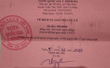 Cà Mau: Chỉ đạo thanh tra dịch vụ câu cá tại Vườn quốc gia U Minh Hạ