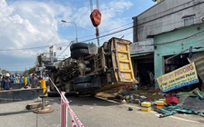 Cận cảnh hiện trường vụ tai nạn nghiêm trọng ở Quảng Ngãi