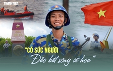 Những trái tim trẻ ở Trường Sa: 'Có sức người, đảo bắt sóng vẽ hoa'