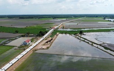 Cận cảnh siêu dự án đưa nước tưới vượt sông Vàm Cỏ Đông