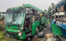Tai nạn giữa hai xe khách trên QL14, nhiều người bị thương
