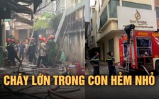 TP.HCM: Cháy nhà trong căn hẻm nhỏ, nhiều người hoảng loạn