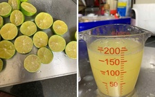 Cẩn trọng trào lưu trên mạng xã hội: Uống nước cốt chanh thải độc, trị bách bệnh?