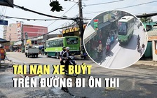 Bé trai lớp 6 bị xe buýt cán trúng trên đường đi ôn thi