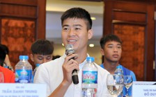 Duy Mạnh truyền lửa cho cầu thủ nhí trước giải U.13 toàn quốc