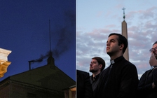 Khói đen từ mật nghị, chưa có Giáo hoàng mới sau cuộc bỏ phiếu đầu tiên