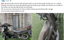 Hy hữu ở TP.HCM: Đi chợ mất xe máy nhiều tháng bỗng nhiên tìm lại được