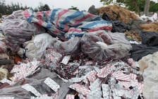 Đổ trộm một lượng lớn thuốc tây ở bãi xà bần khu vực vịnh Đà Nẵng