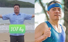 Bí quyết giảm cân 'lãi kép' từ 107 kg xuống 77 kg