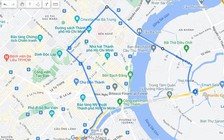 CSGT cấm xe lưu thông qua đường hầm sông Sài Gòn