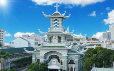 Độc đáo nhà thờ Ba Chuông có kiến trúc giống đình làng ở TP.HCM