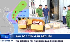 Xem nhanh 12h: Bão số 1 tiến gần đất liền | Thu giữ hơn 6 tấn thực phẩm bẩn ở Bình Dương