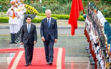 Chủ tịch nước Lương Cường đón Tổng thống Lithuania thăm chính thức Việt Nam