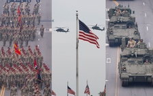 Lục quân Mỹ diễu binh hoành tráng, trùng ngày sinh nhật Tổng thống Trump