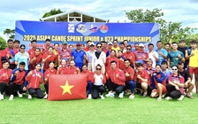 Nguyễn Thị Hương và đội tuyển đua thuyền canoeing Việt Nam giành chiến thắng vang dội