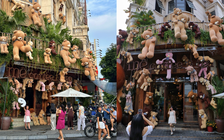Chi nửa tỉ trang trí gấu bông, quán cà phê TP.HCM thành điểm check-in 'hot' hè 2025