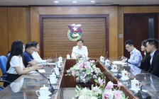 Anh Nguyễn Minh Triết gặp mặt cán bộ chủ chốt Hội Sinh viên Việt Nam tại Anh