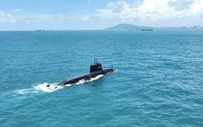 Tàu ngầm nội địa đầu tiên của Đài Loan ra biển thử nghiệm