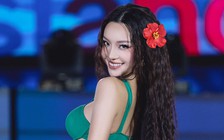 Vẻ quyến rũ của cô gái có hình thể đẹp nhất Hoa hậu Hoàn vũ Việt Nam